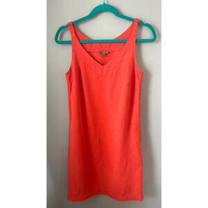 Lilla P Tencel Linen Blend Midi Dress